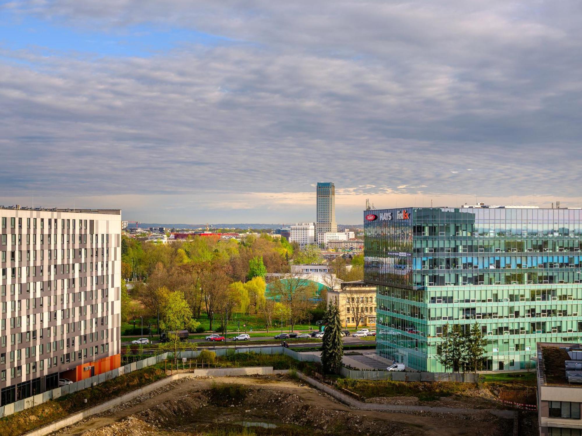 Ferienwohnung Wislane Tarasy II By Tyzenhauz Krakau Exterior foto