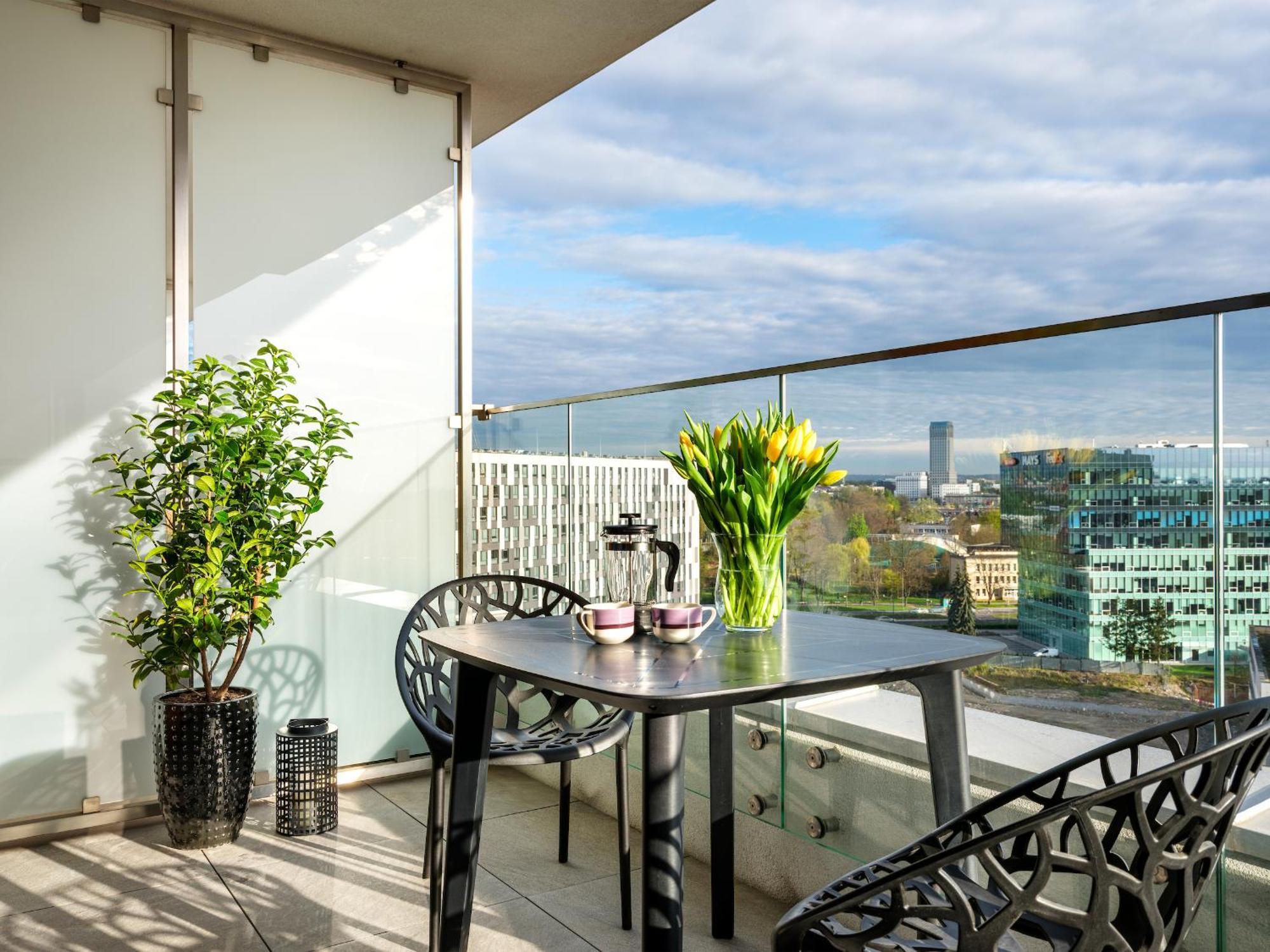 Ferienwohnung Wislane Tarasy II By Tyzenhauz Krakau Exterior foto